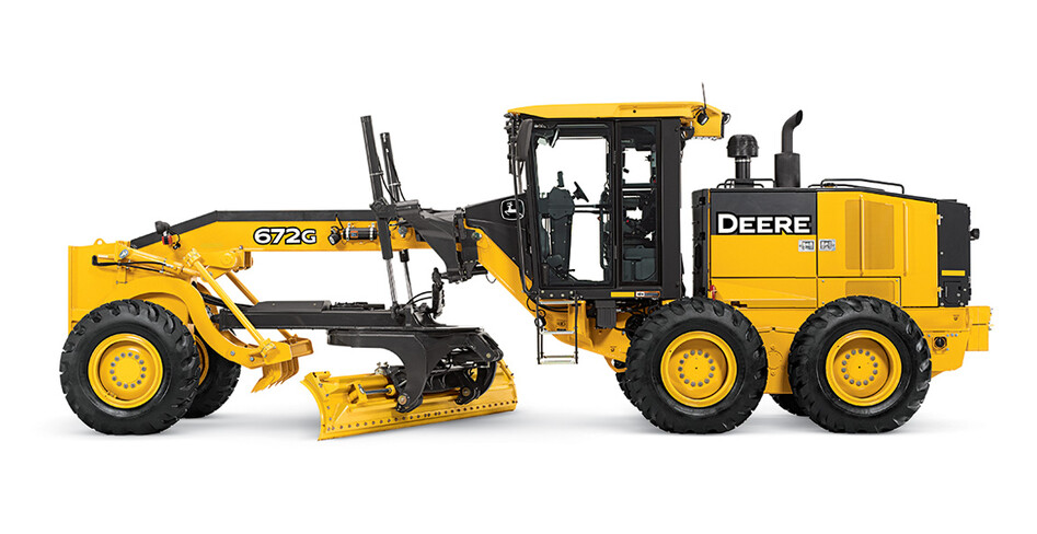 Аренда грейдера (автогрейдера) John Deere 672G