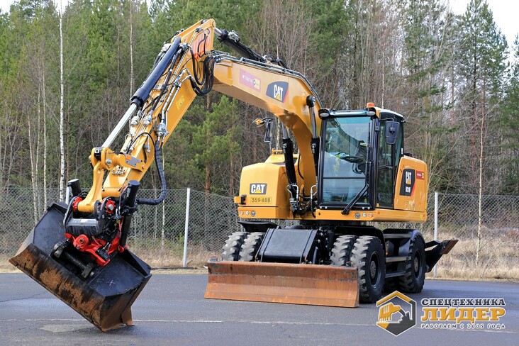 Аренда экскаватора Caterpillar M318F с грейфером