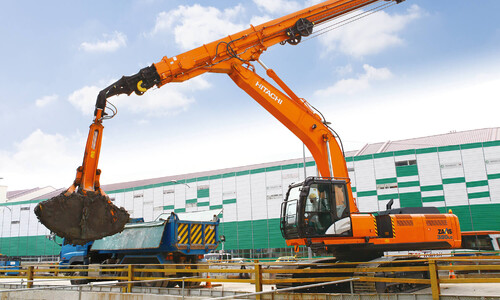 Аренда гидравлического экскаватора Hitachi ZX350LC-5 CTA