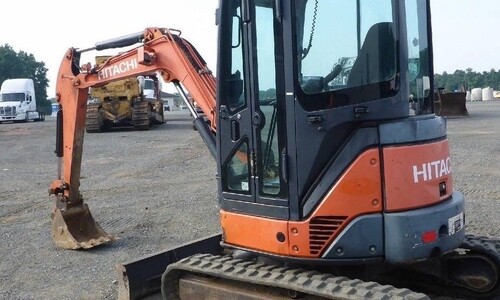 Мини-экскаватор Hitachi ZX35