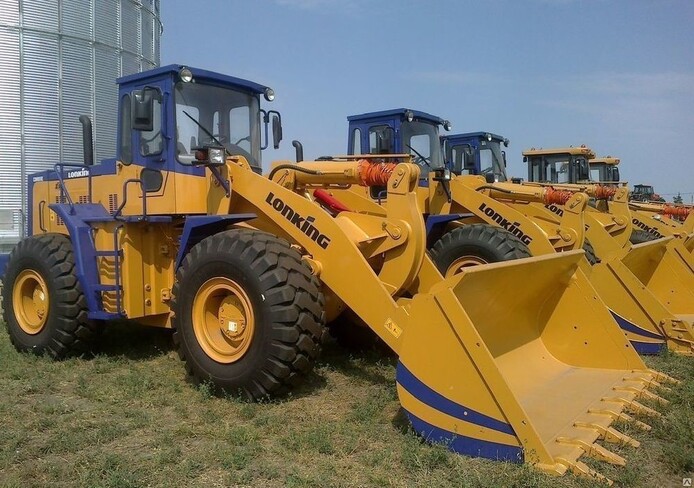 Аренда фронтального погрузчика (колесного) Lonking CDM855E